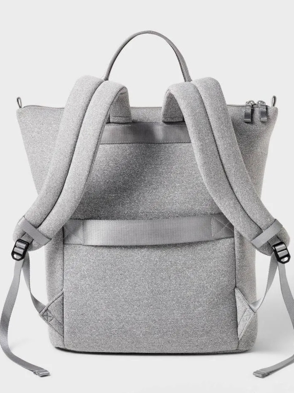 All In Motion.  Light Gray Everyday Tote Backpack - Picture 2 of 4